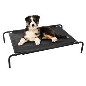 Elevated Pet Bed Dogs Cot Dogs Cats Cool Bed S/M/L Heavy-Duty Breathable Washable Indoor Outdoor Use (Option: mmockM)